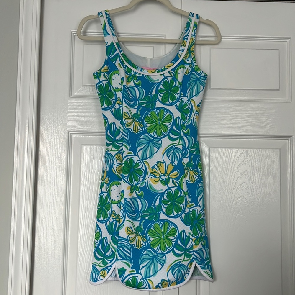 Lilly Pulitzer Sweet and Sour Lola Shift Dress XXS